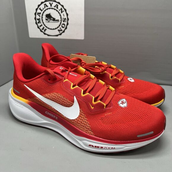 Nike Kansas City Chiefs NFL Zoom Pegasus 41 Running  FZ5079-600 Men Sz 10 NEW main image 8